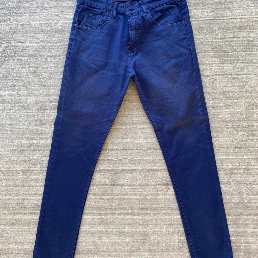 Blue Denim Skinny Jeans